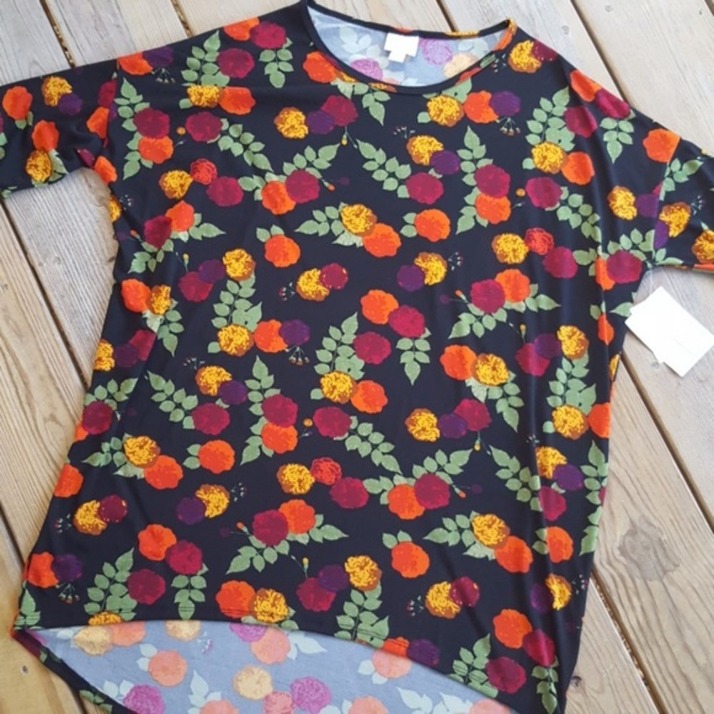 NWT Lularoe Floral Irma Size L Unicorn